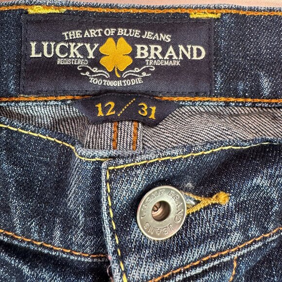 Lucky Brand Sweet Boot Jeans 12/31 Medium Wash - Picture 2 of 13